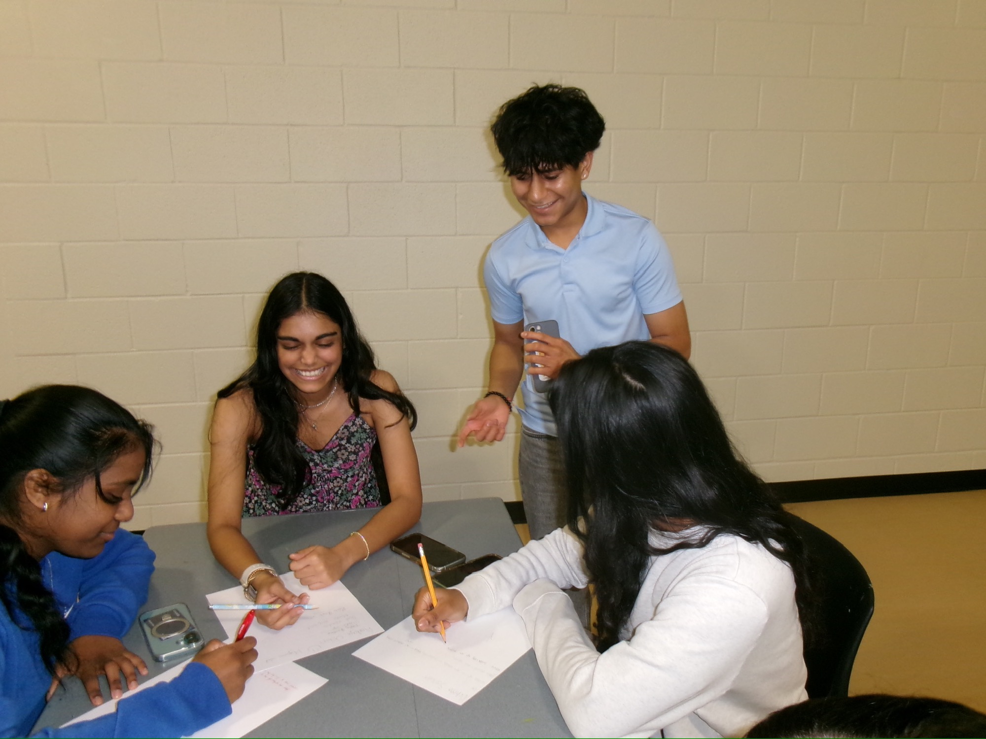 Students at an in-person bootcamp