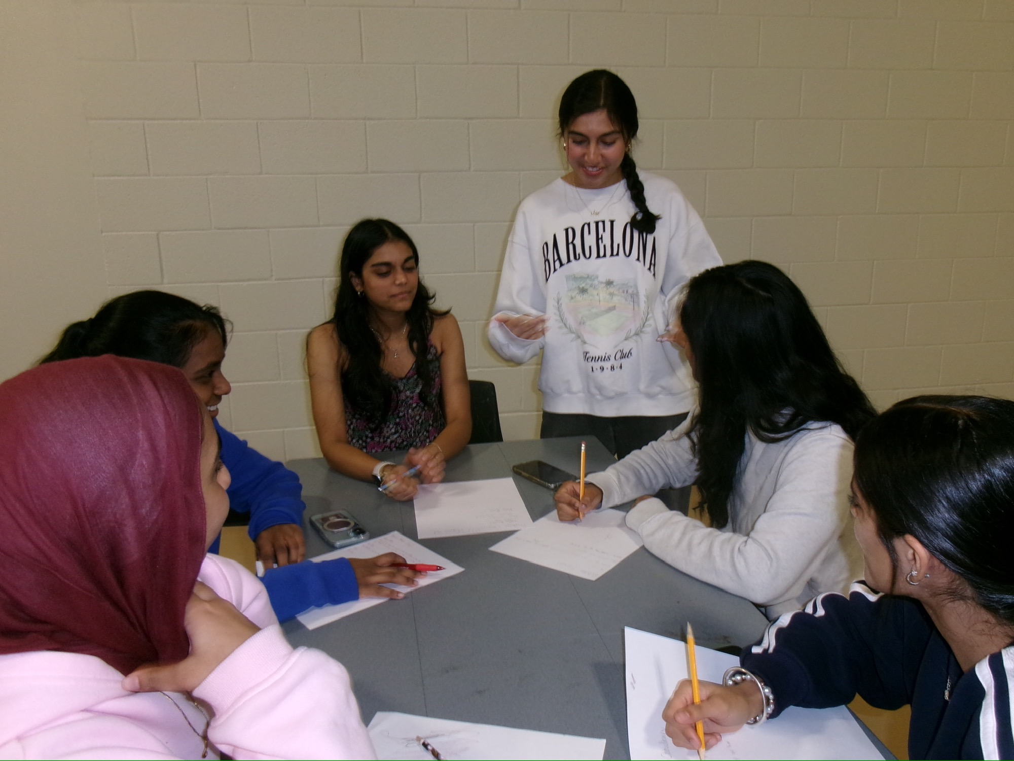 Students collaborating during a bootcamp session