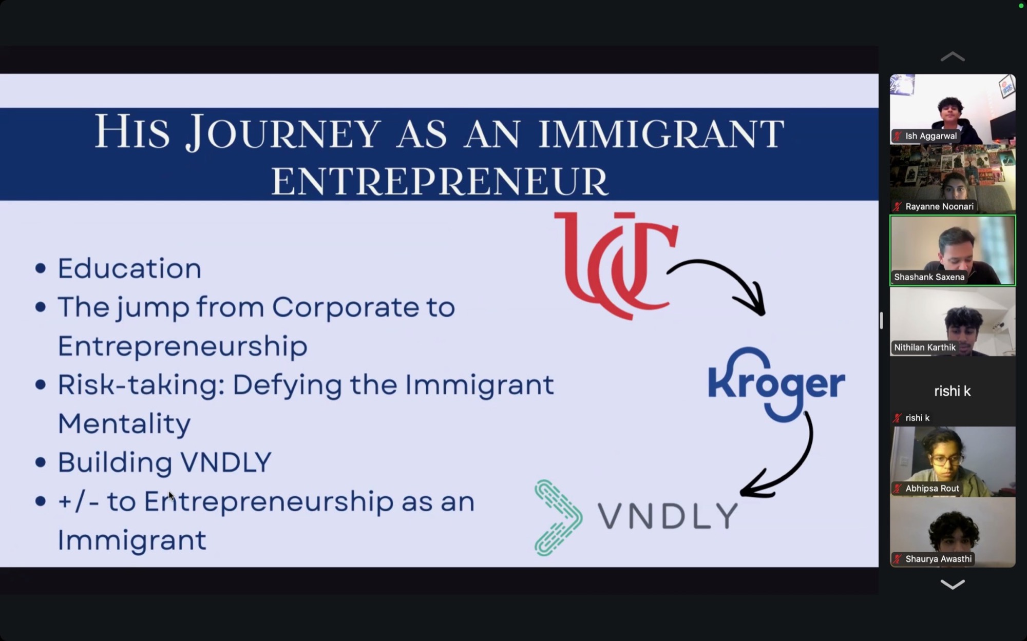 Shashank Saxena Webinar